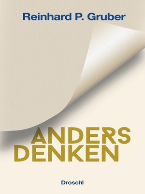 cover image of Anders Denken